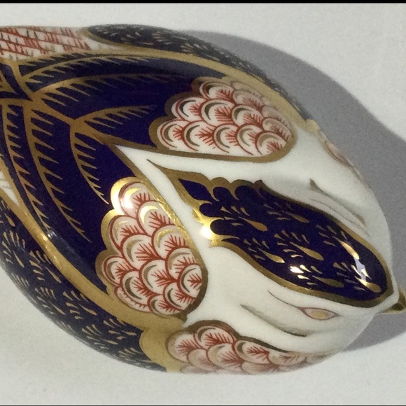 Royal Crown Derby Quail. English bone china, hand finished 22 ct gold guilding. - Picture 2 of 6